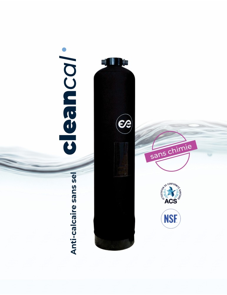 ENERGIC’EAU - adoucisseur d’eau sans sel, CleanCal 2000