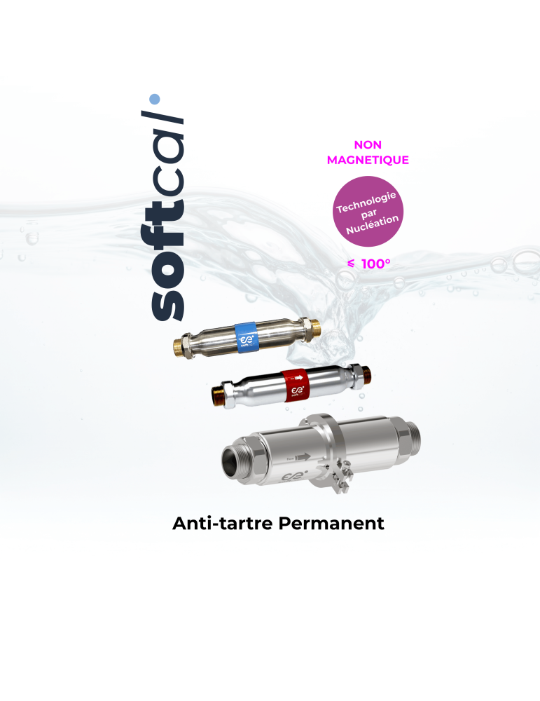 ENERGIC’EAU - Supprimer le calcaire dans le réseau d’eau SoftCal