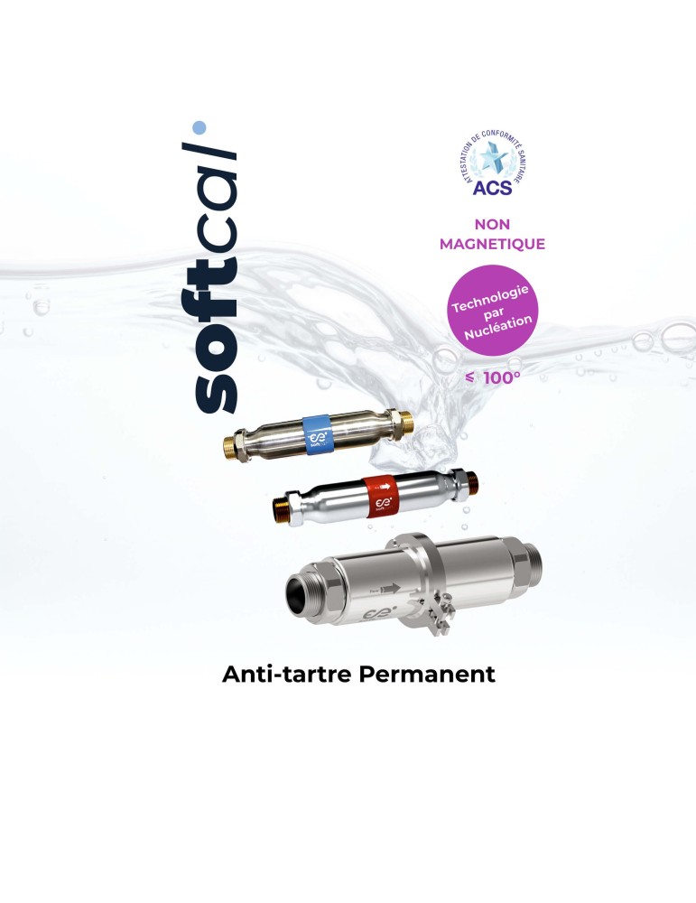 ENERGIC’EAU - Supprimer le calcaire dans le réseau d’eau SoftCal