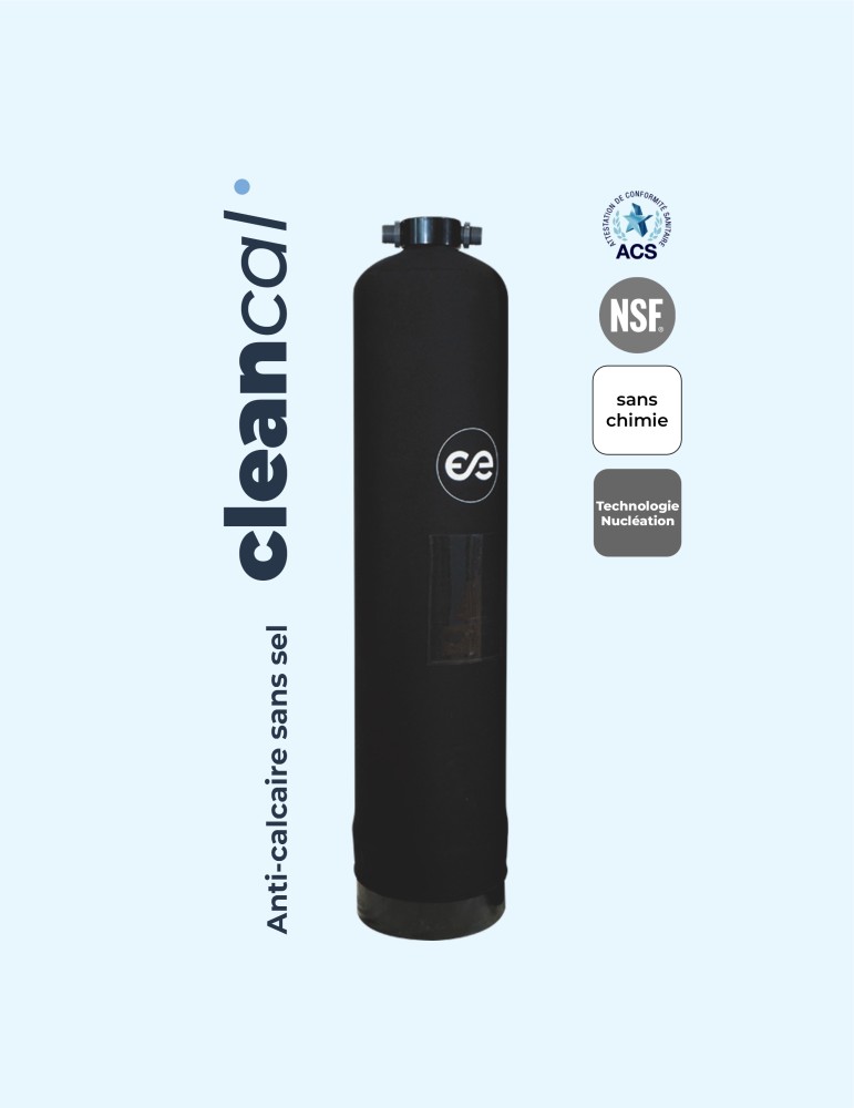 ENERGIC’EAU - adoucisseur d’eau sans sel, CleanCal 2000