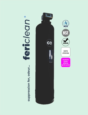 ENERGIC’EAU - suppression du Fer dans l’eau, FeriClean 2000