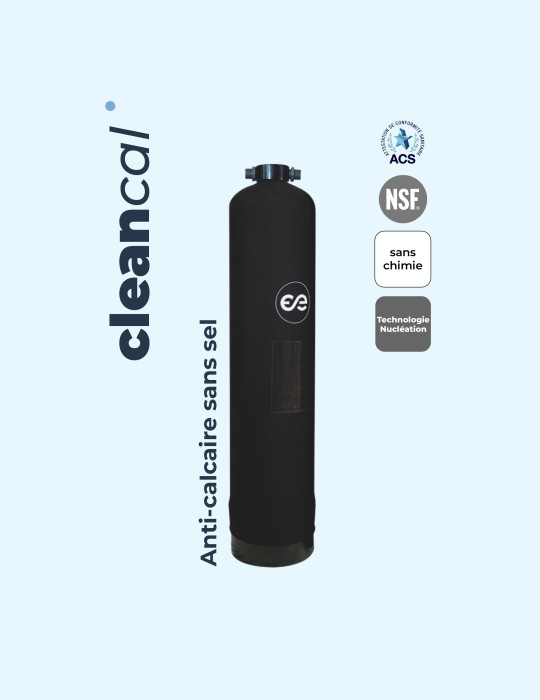 ENERGIC’EAU - adoucisseur d’eau sans sel, CleanCal 2000