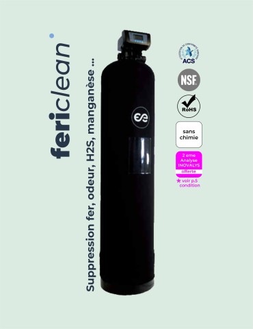 ENERGIC’EAU - suppression du Fer dans l’eau, FeriClean 2000
