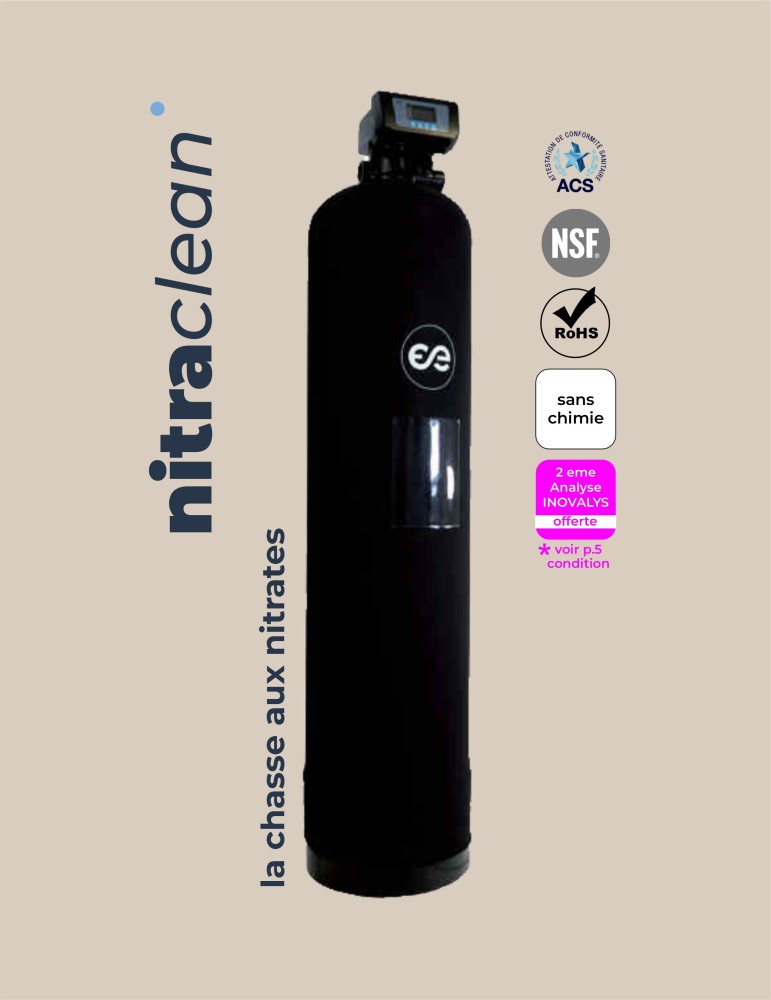 ENERGIC’EAU - traitement des nitrates dans l’eau potable - NitraClean