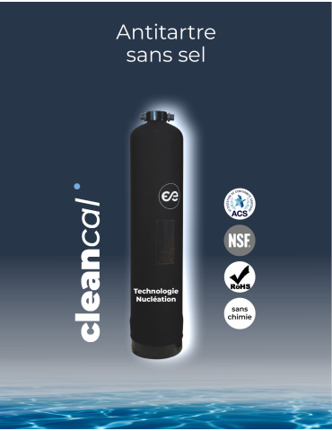 ENERGIC’EAU - adoucisseur d’eau sans sel, CleanCal 2000