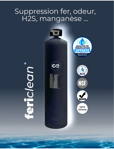 ENERGIC’EAU - suppression du Fer dans l’eau, FeriClean 2000
