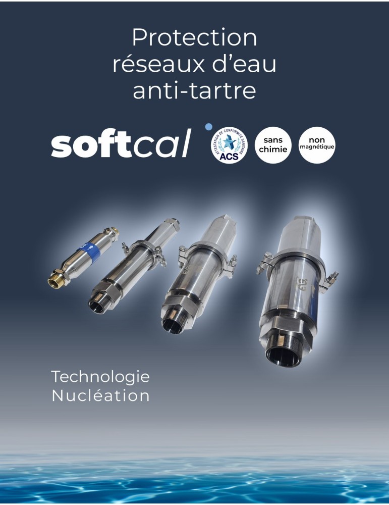 ENERGIC’EAU - Supprimer le calcaire dans le réseau d’eau SoftCal