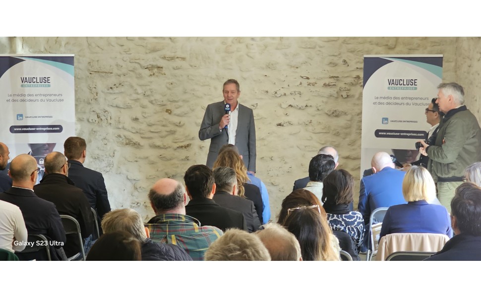 Journée VAUCLUSE ENTREPRISE, présentation des activités ENERGIC-EAU