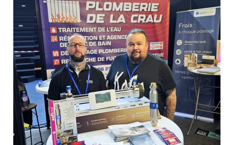 Salon de l'habitat ISTRE, par la société : PLOMBERIE DE LA CRAU 